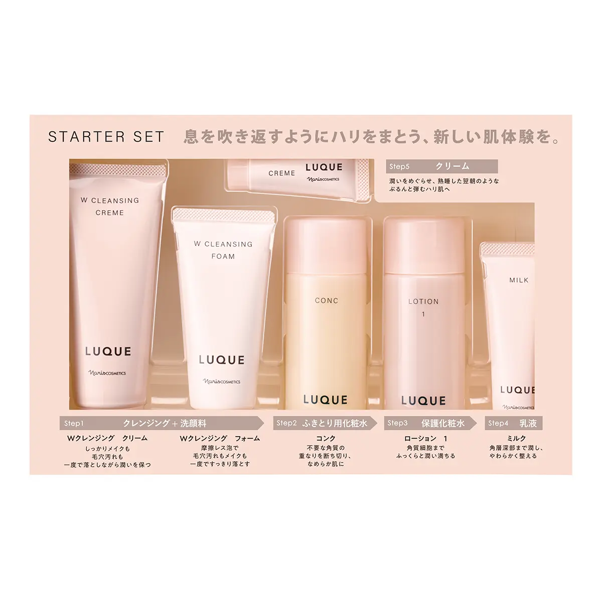 Luque Starter Set | Naris Natural Skincare & Cosmetics
